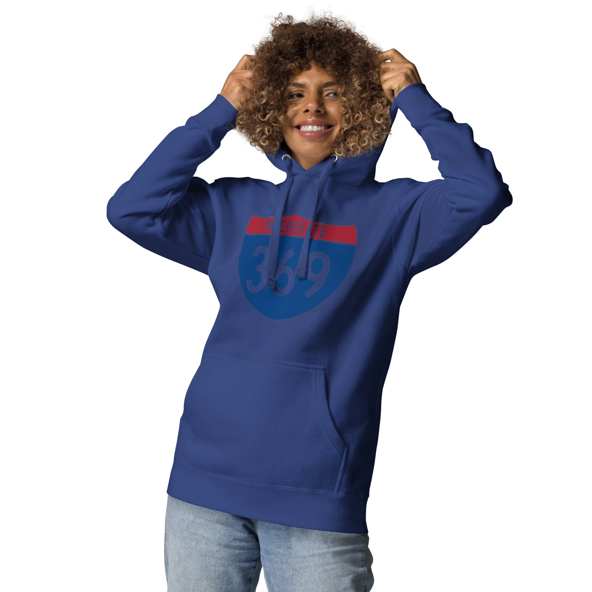 Interstate 369 Hoodie - Spiritual Journey Design, Premium Comfort ENERGY, FREQUENCY, VIBRATION (369)