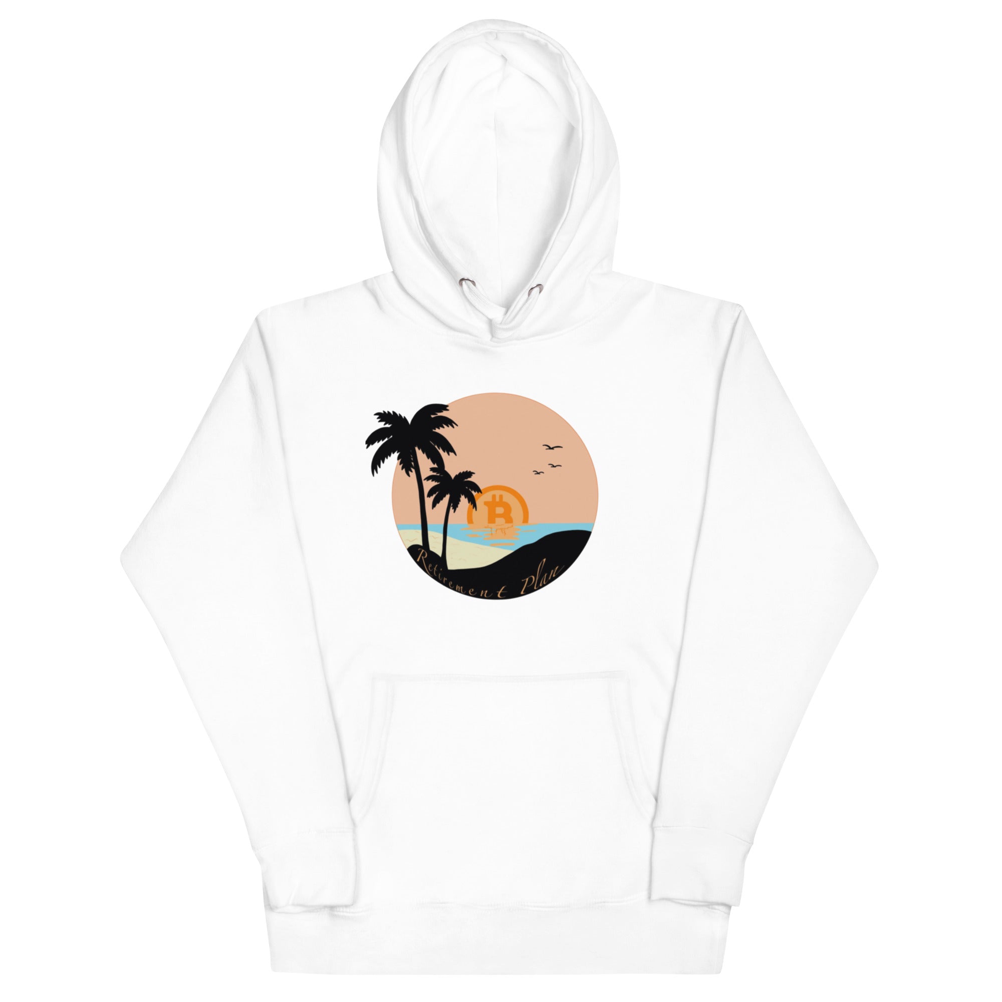 Retirement Plan Hoodie - Stylish Design, Premium Comfort for Crypto Investors | BTC 4 LIFE