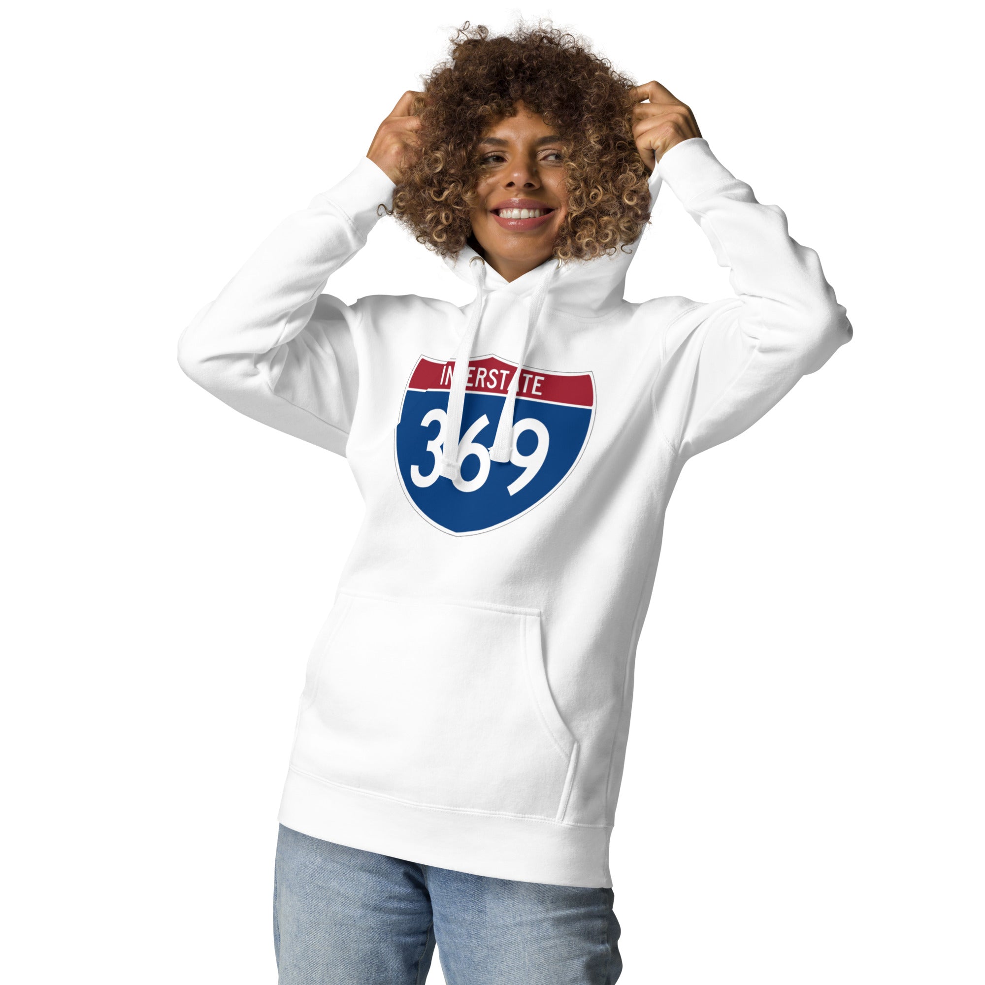 Interstate 369 Hoodie - Spiritual Journey Design, Premium Comfort ENERGY, FREQUENCY, VIBRATION (369)