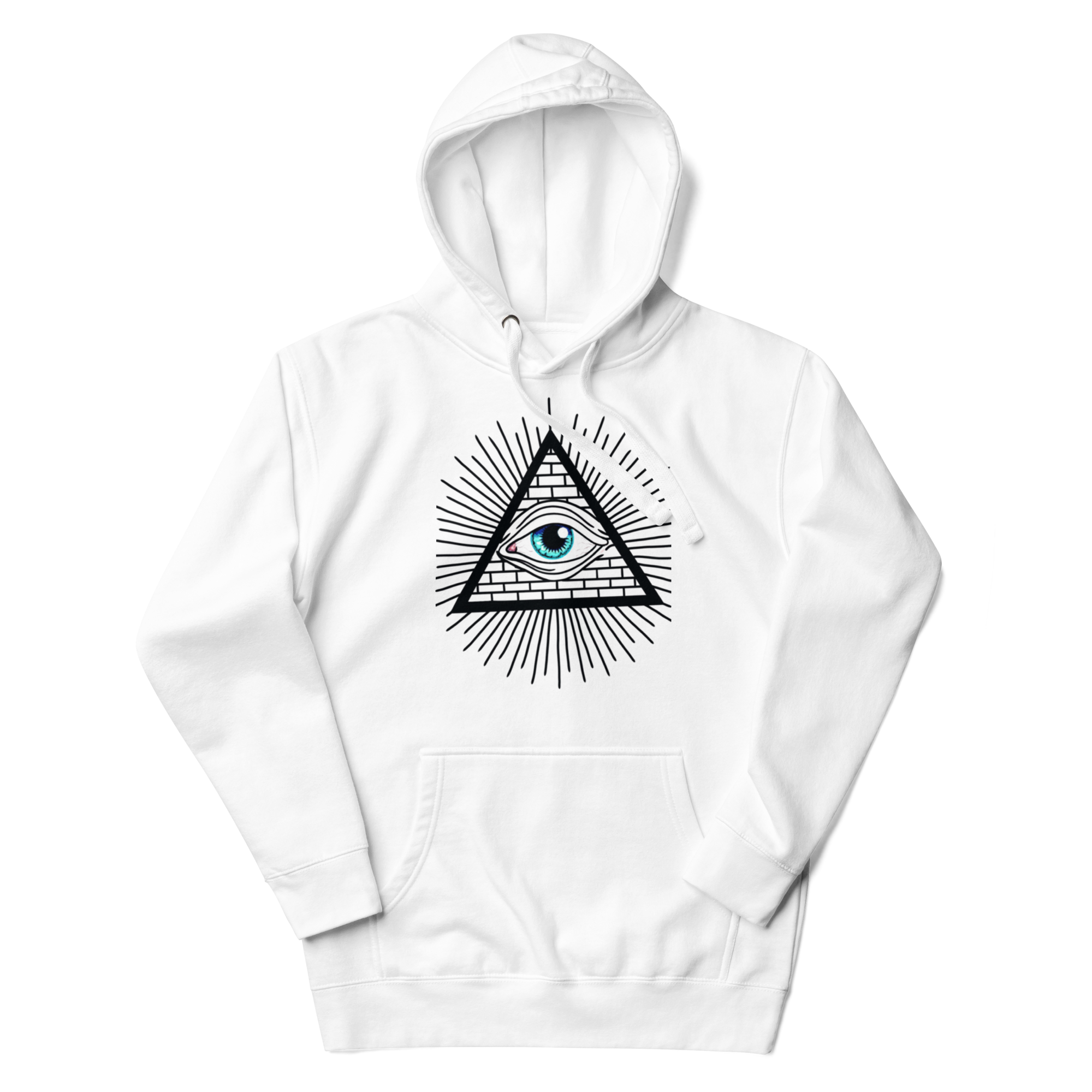 In Us We Trust Hoodie - Patriotic Crypto Apparel, Premium Quality "ALL SEEING EYE"