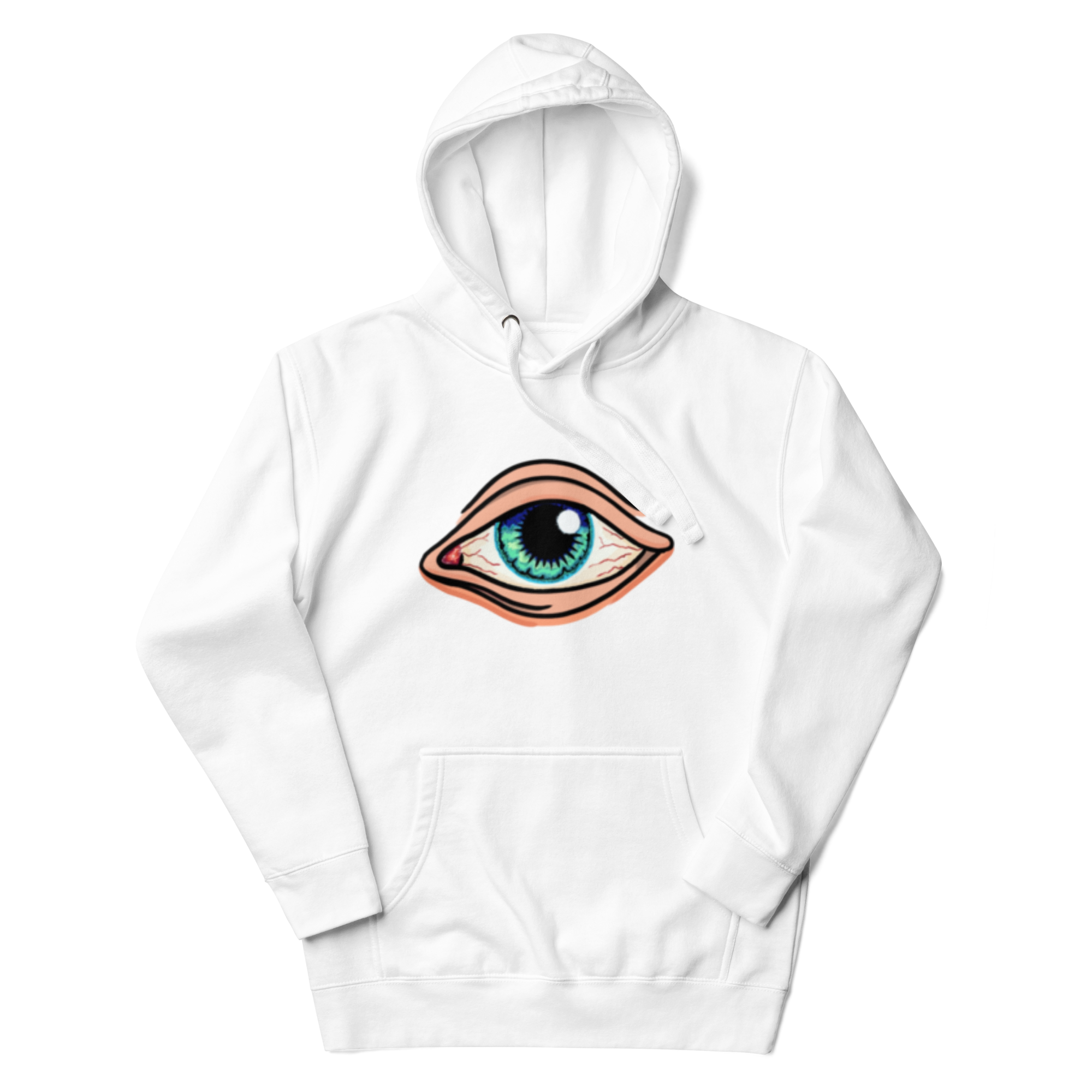 EYE Hoodie - EYE SEE YOU Mystical Design, Premium Comfort "ALL SEEING EYE" 3RD EYE HOODIE