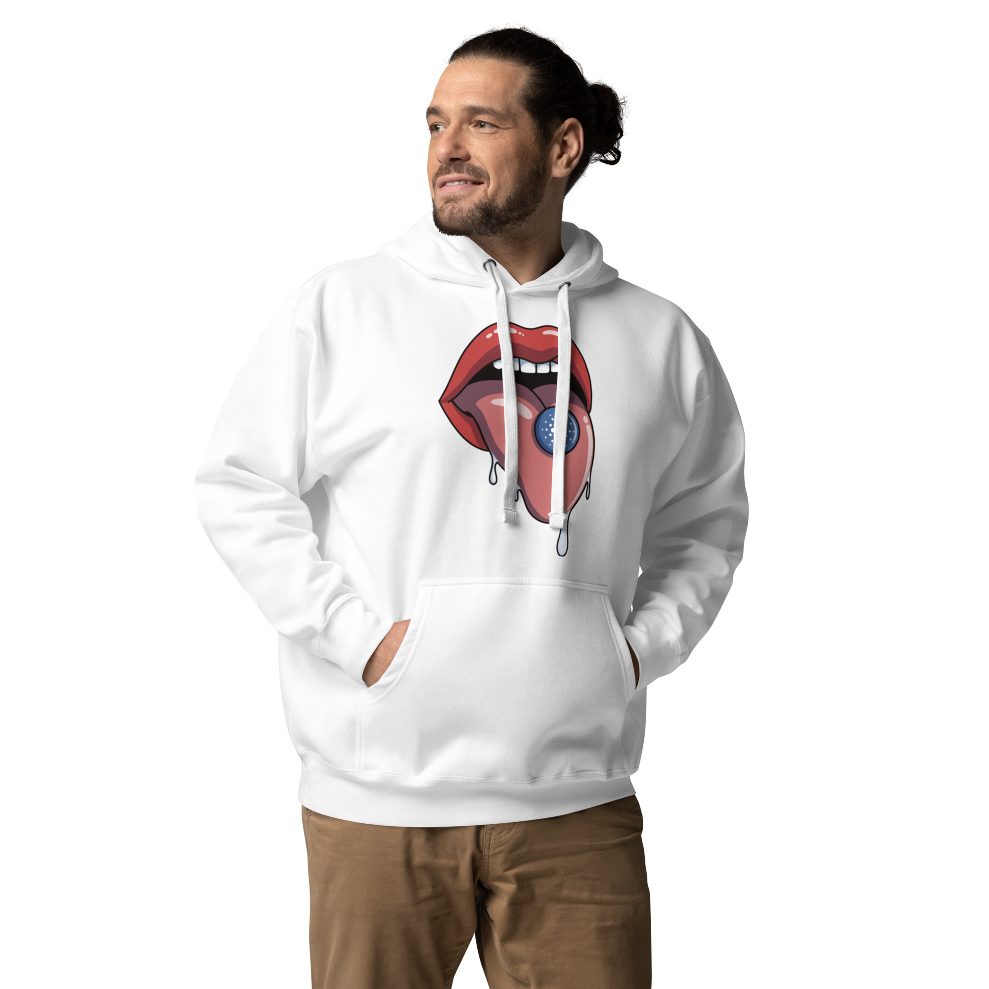 LSD CARDANO Hoodie - Vibrant Crypto Fashion, Comfort and Style for CARDANO Enthusiasts ADA HAT