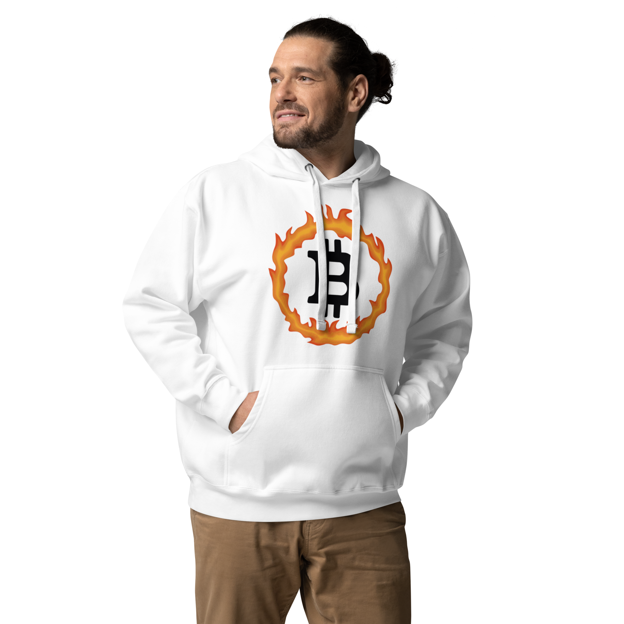 Bitcoin Blaze Hoodie - Iconic Crypto Design, Premium Comfort for BTC Enthusiasts