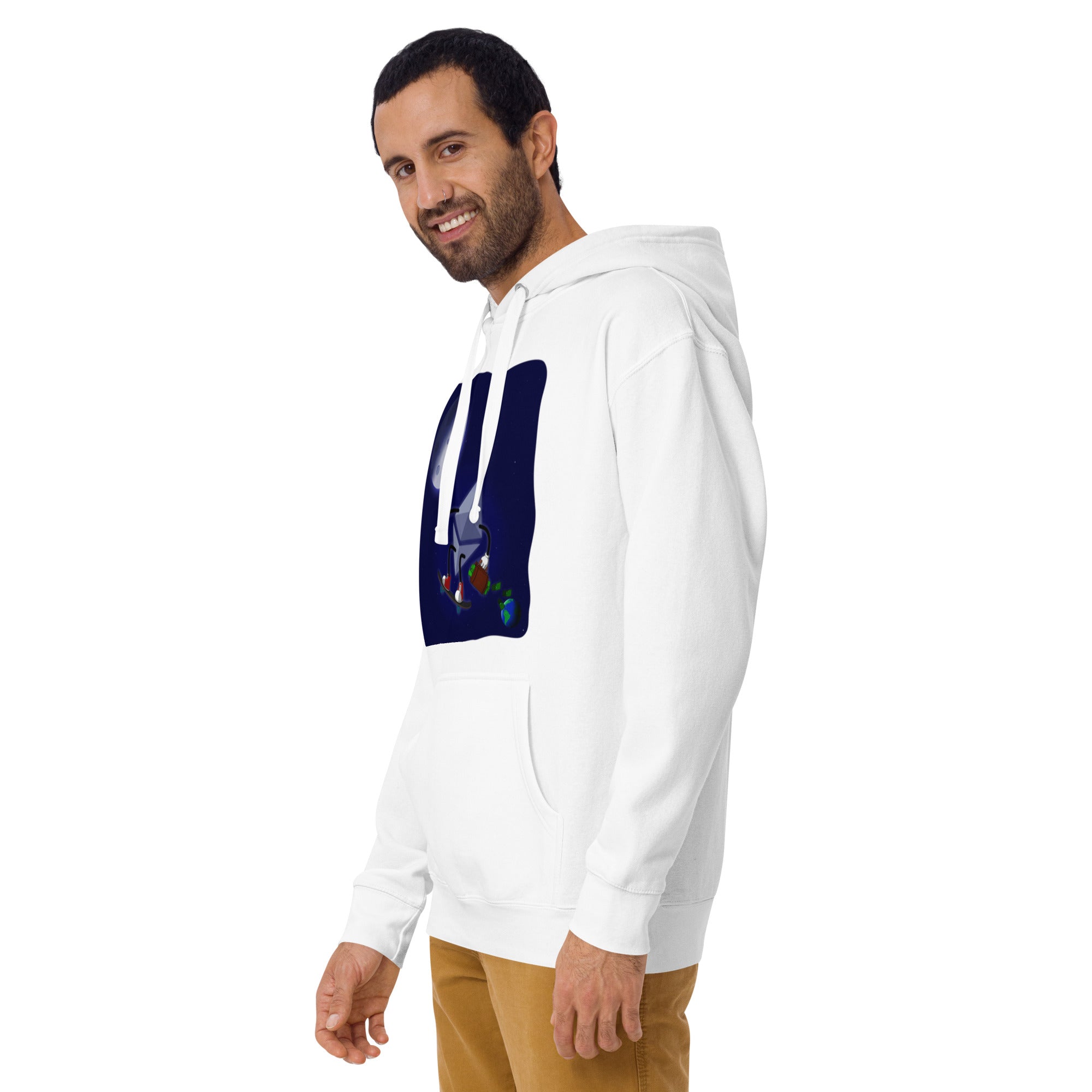 Ethereum to The Moon Hoodie-Ethereum Enthusiast Hoodie - Ultimate Comfort for ETH Fans, Premium Quality