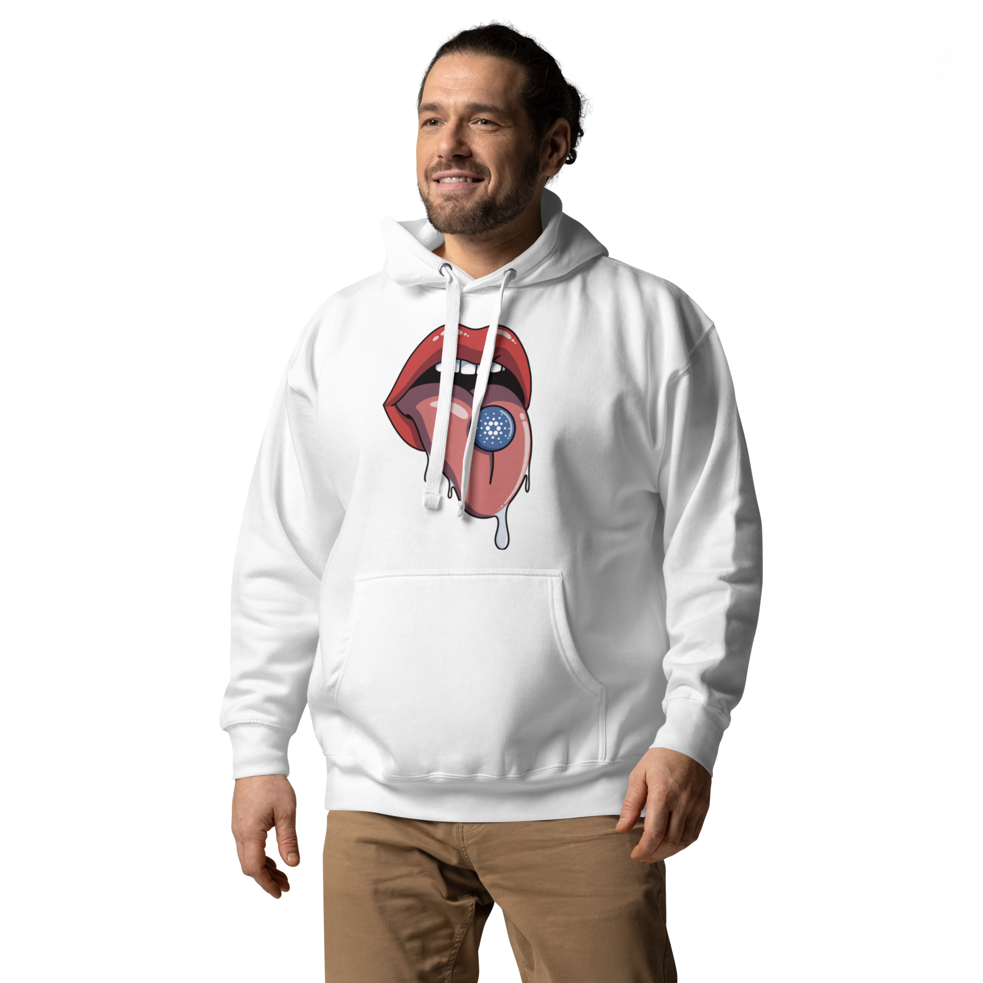 LSD CARDANO Hoodie - Vibrant Crypto Fashion, Comfort and Style for CARDANO Enthusiasts ADA HAT