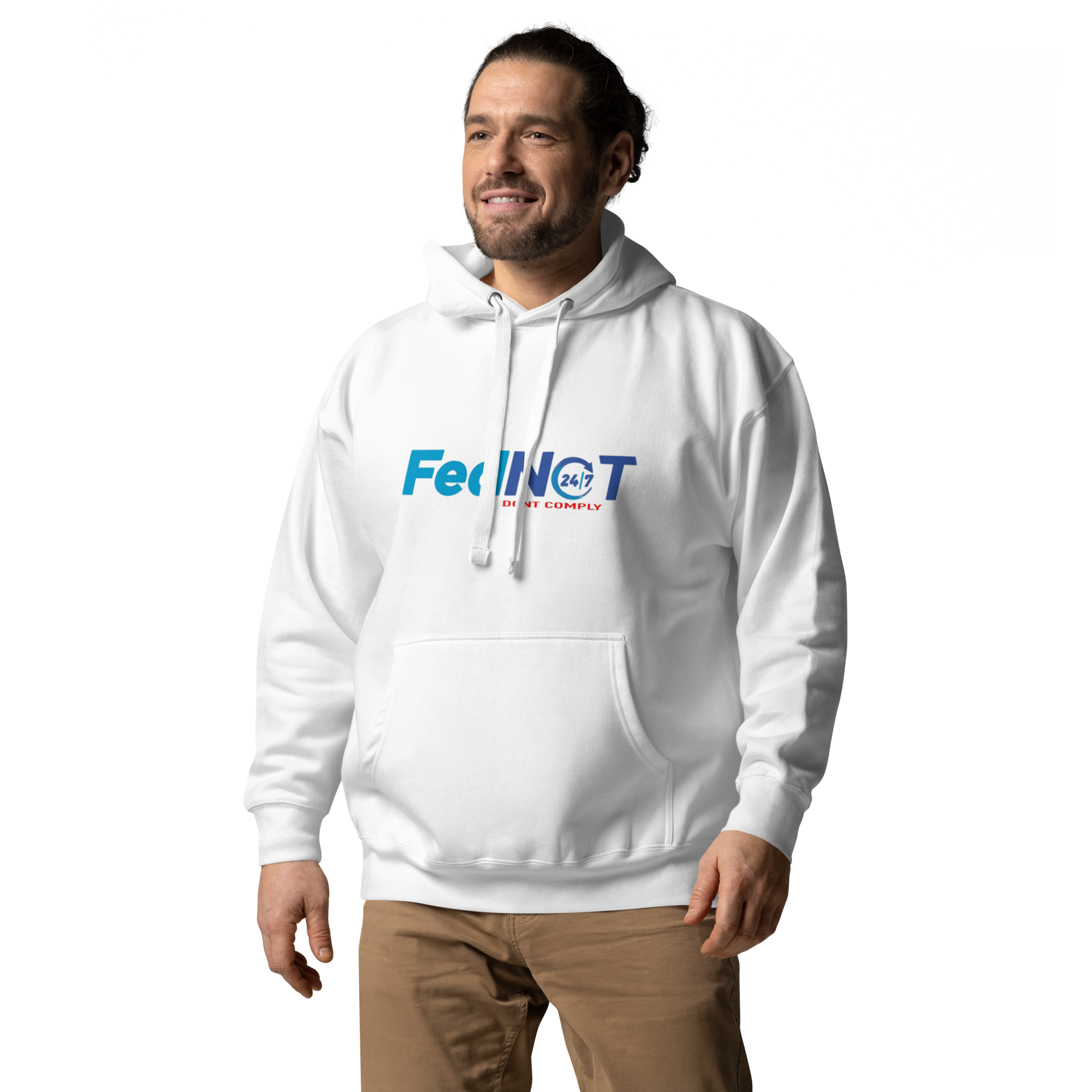 FED NOT Hoodie - Bold Anti-FED Statement Apparel for Crypto Advocates | ANTI-GOV HOODIE